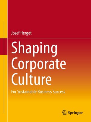 cover image of Shaping Corporate Culture